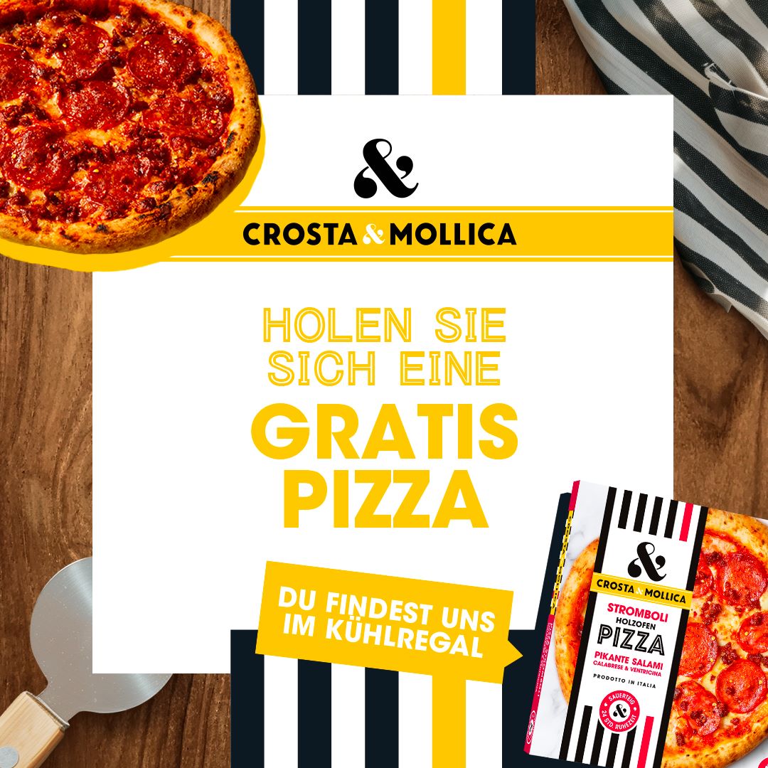 Pizza CROSTA & MOLLICA bei EDEKA - GRATIS TESTEN